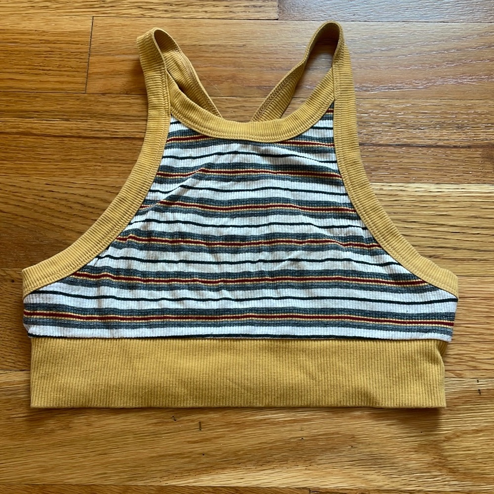 Out from under halter crop top